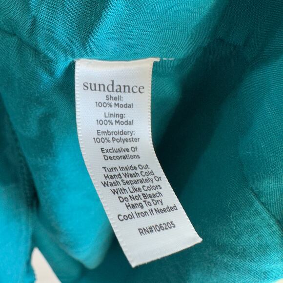 Sundance Naomi Isles Embroidered Boho Blouse Top XXL - Picture 9 of 12